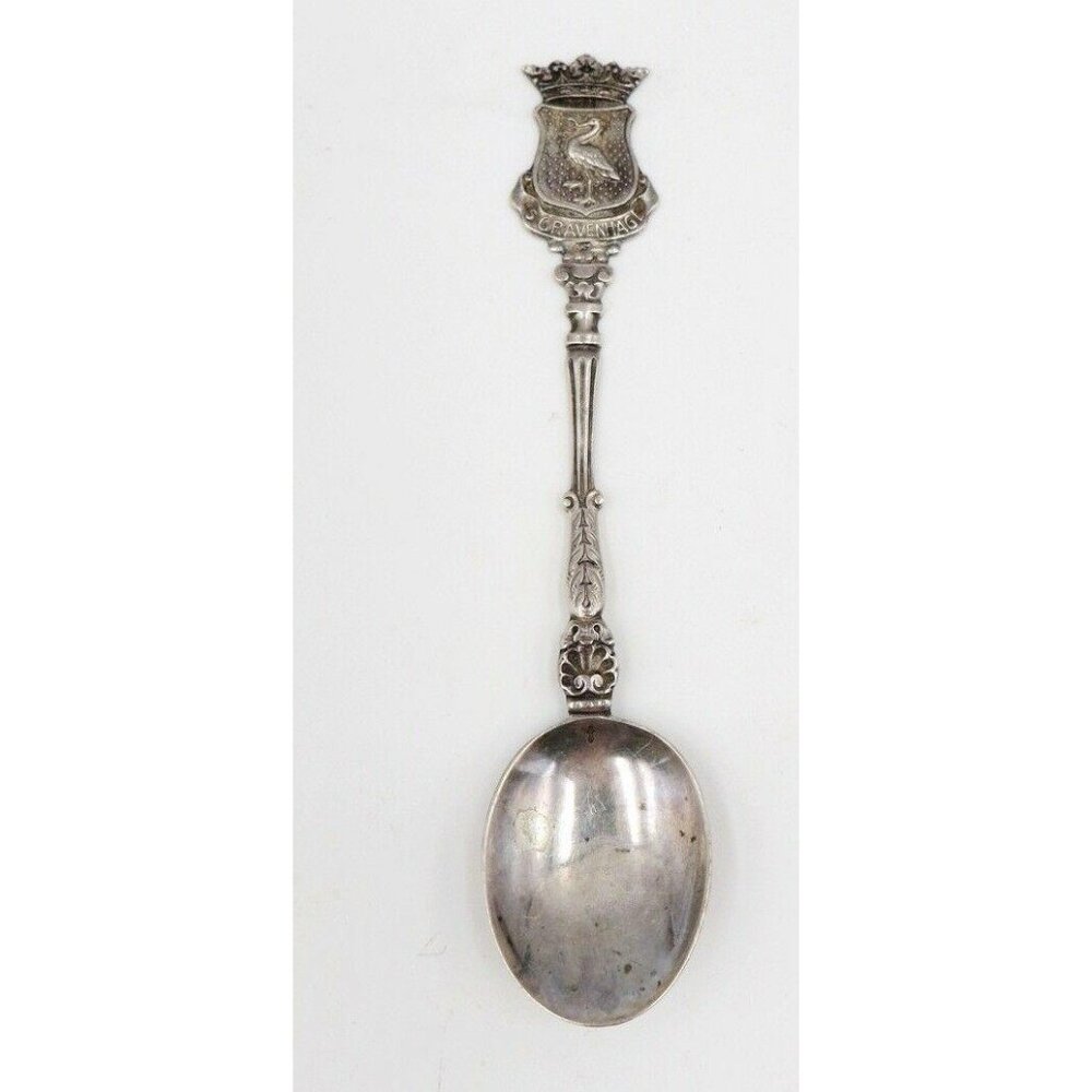 Silver Gravenhage Collectors Spoon Vintage ED70